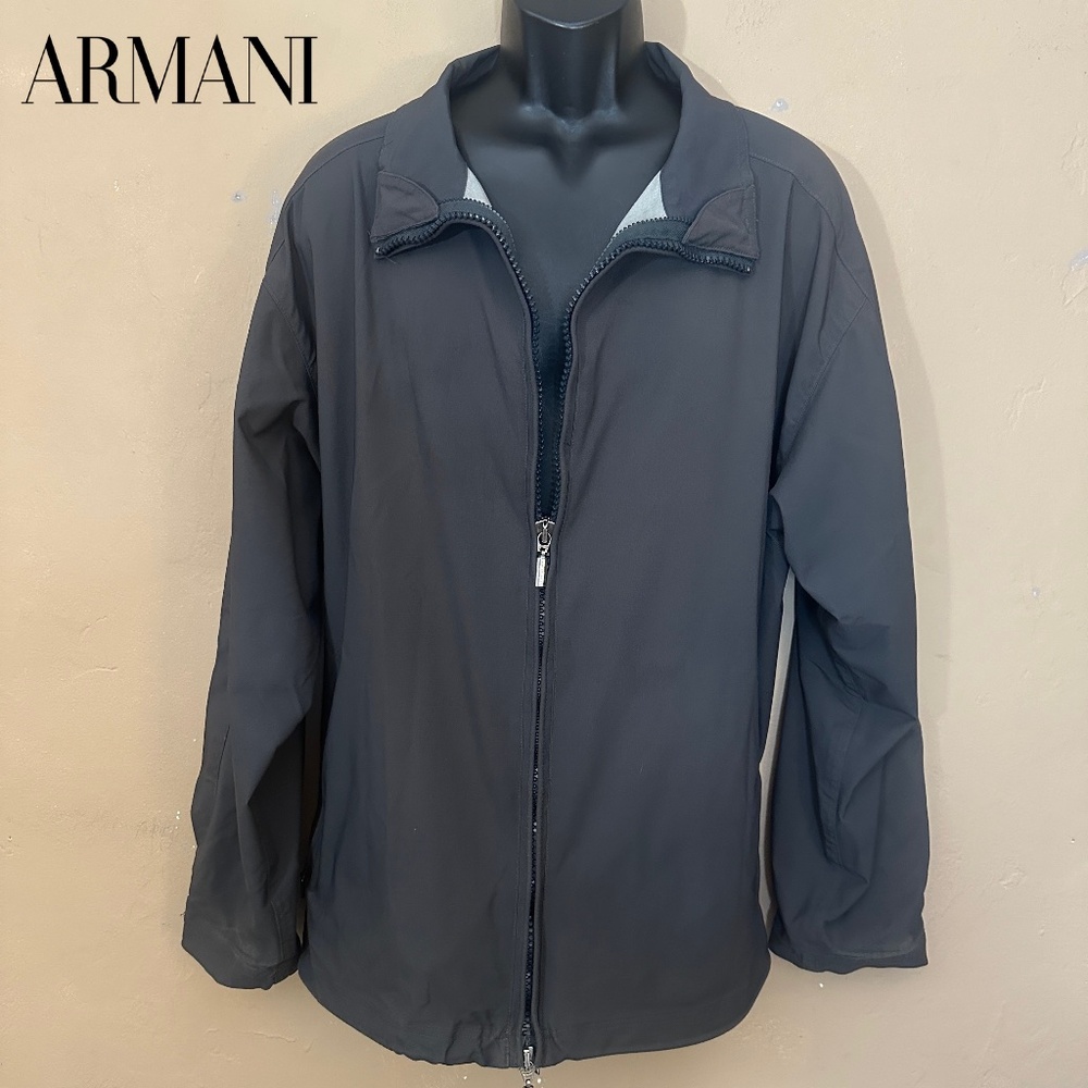 Armani Full Zip Jacket Size 42 Gently worn 95% polyamide / 5% polyurethane